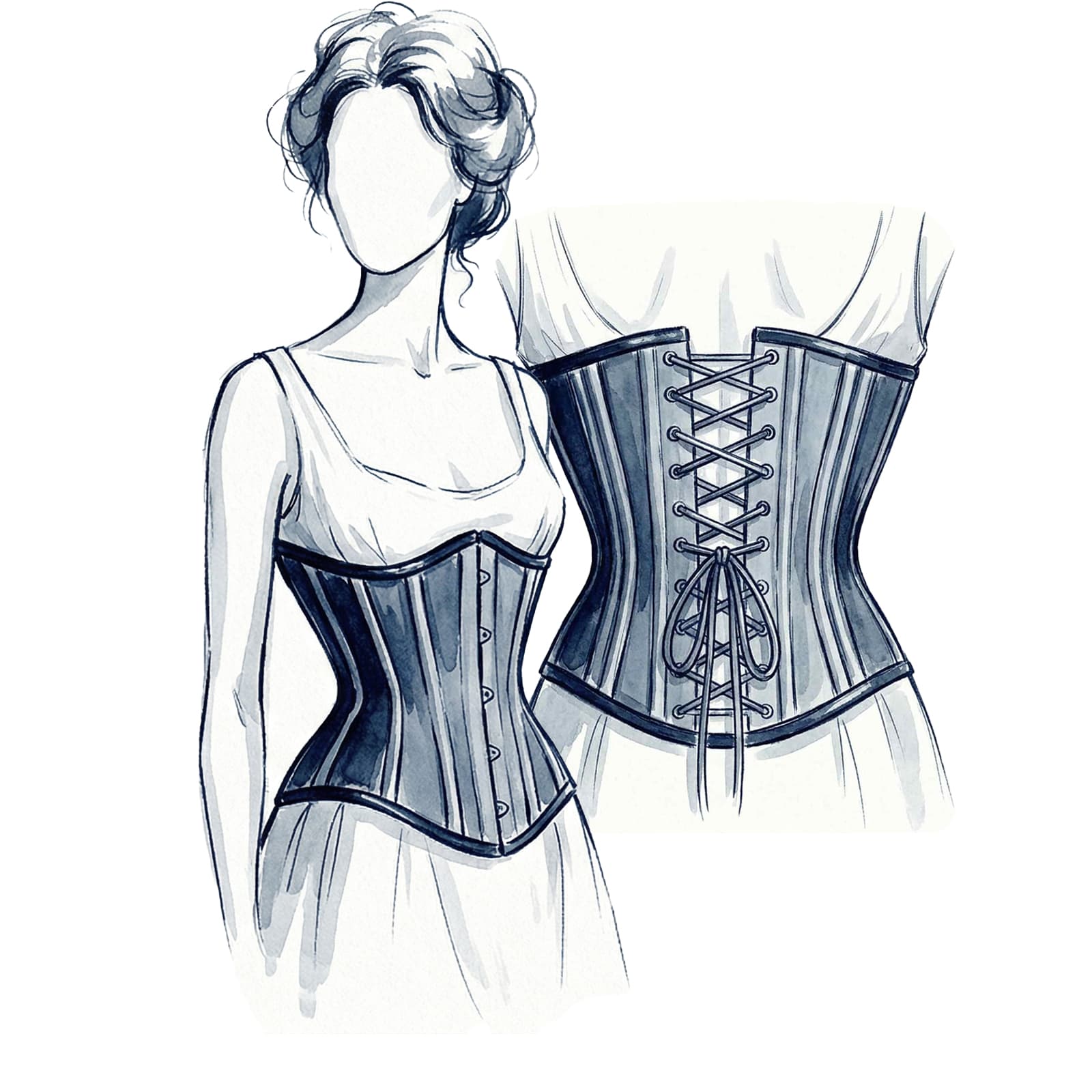 Underbust Corset / Derékfűző